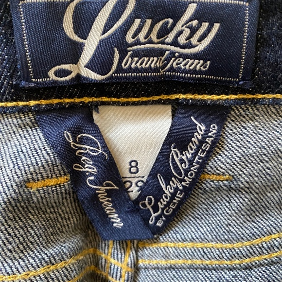 Lucky Brand Blue Ashford Classic Rider Mid Rise Size 8 Jeans - Picture 4 of 7